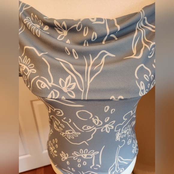 Off the shoulder bodysuit by Christina Martinez from Nordstroms. - Picture 2 of 4